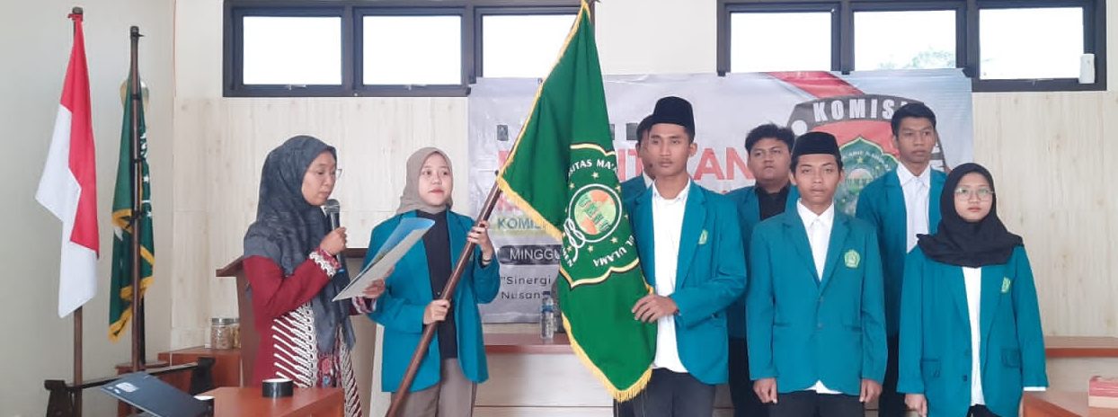 Wakil Rektor 1 UMNU Kebumen Melantik Anggota KPUM untuk Pelaksanaan Pemilihan Umum Mahasiswa