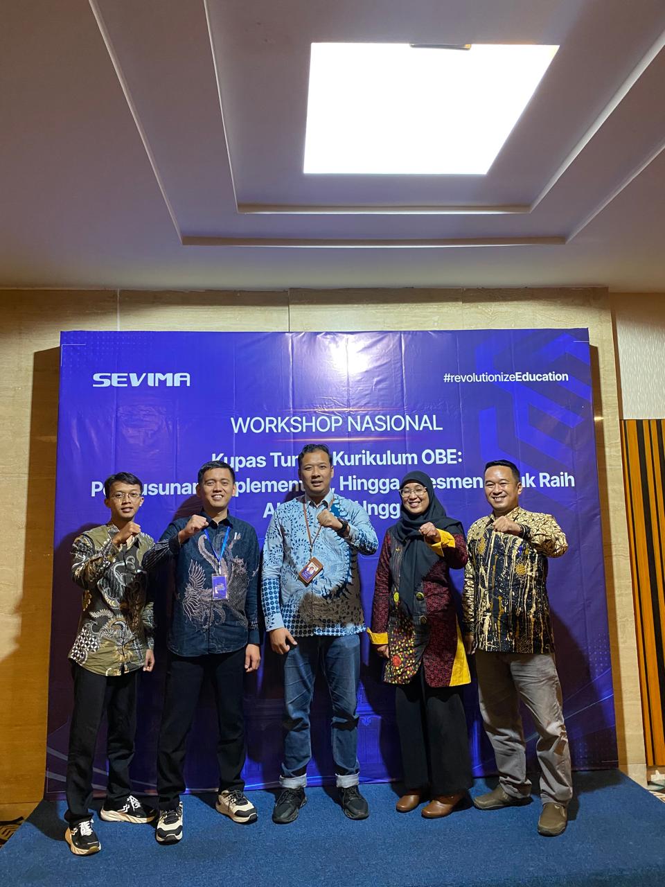 Tingkatkan Kualitas Pembelajaran, UMNU Kebumen Ikuti Workshop Nasional Kupas Tuntas Kurikulum OBE Bersama Sevima